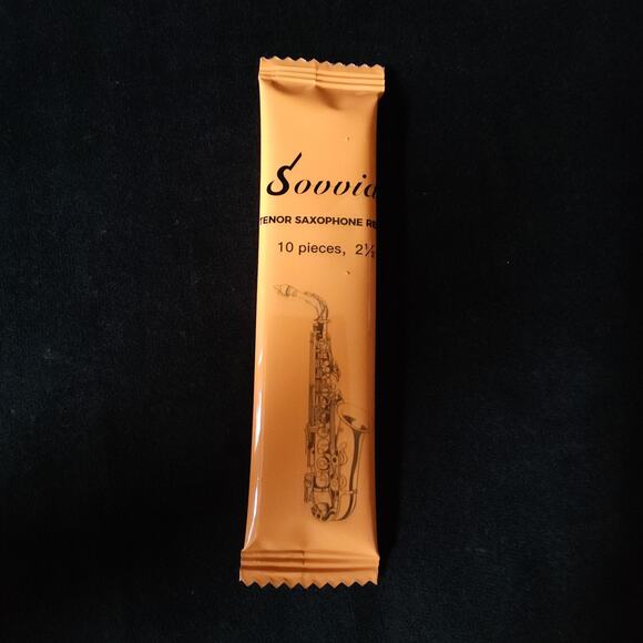 Handcrafted Sovvid Tenor Saxophone Reeds 2.5 Premium Natural reed Warm Strength - Picture 9 of 11